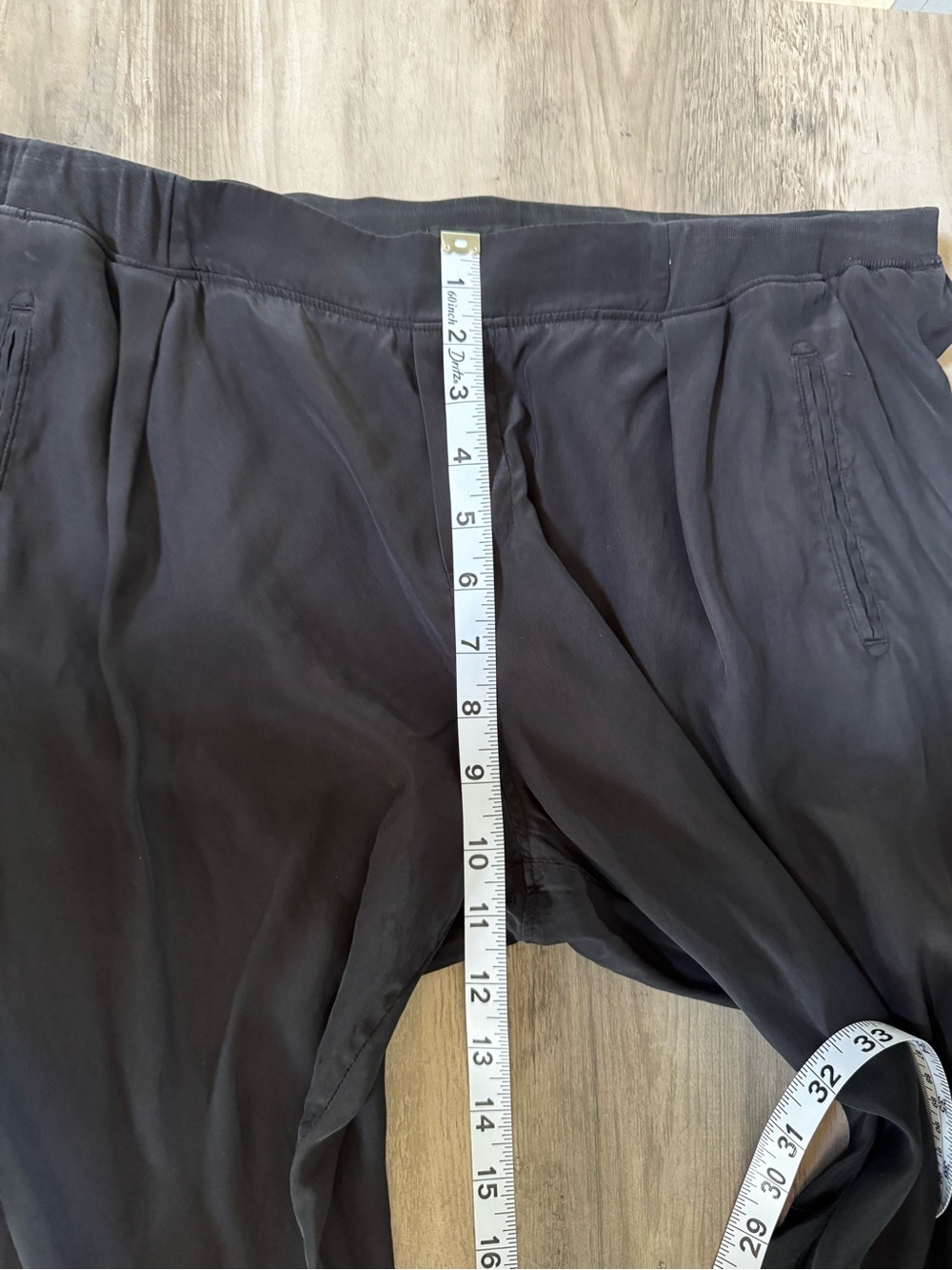 ATM Anthony Thomas Melillo Black Cropped Jogger Pants - Picture 8 of 11
